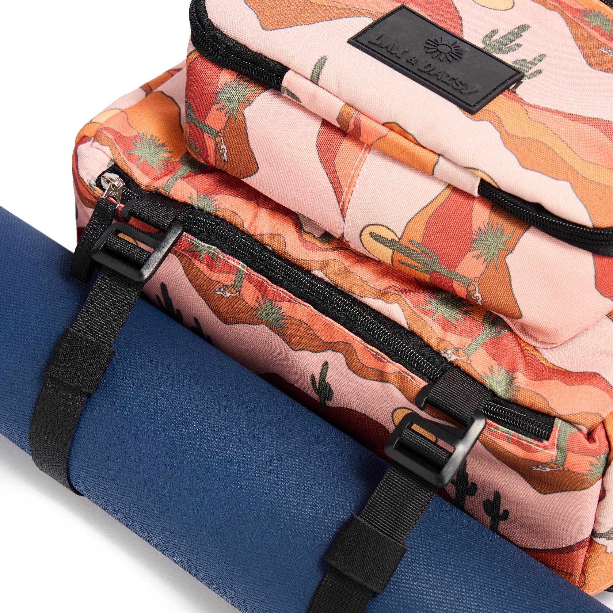 Luxe Picnic Backpack in Desert Daze